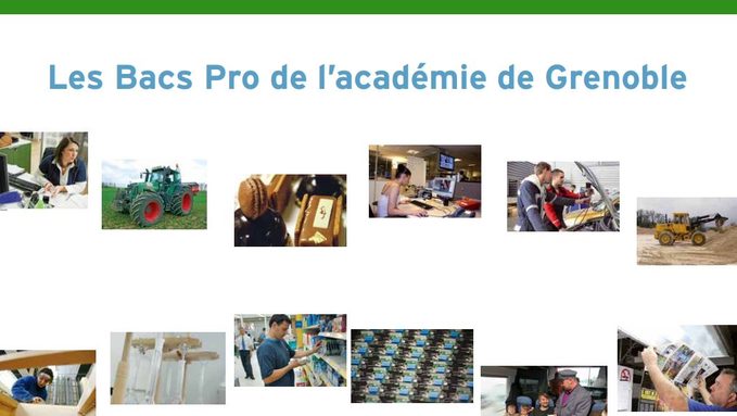 Guide Onisep  Les bacs pro de l'académie de Grenoble  Orientation